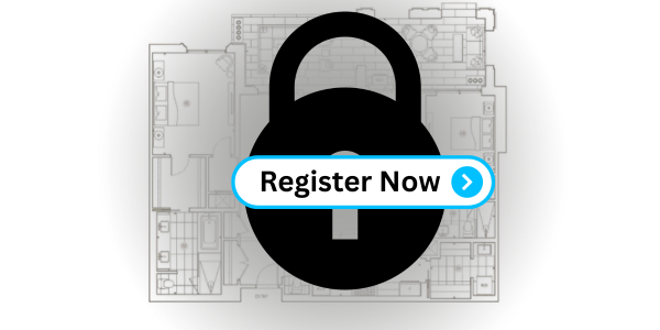Locked floor plan preview for 2 Post Road Condo Toronto – register to view full layouts.