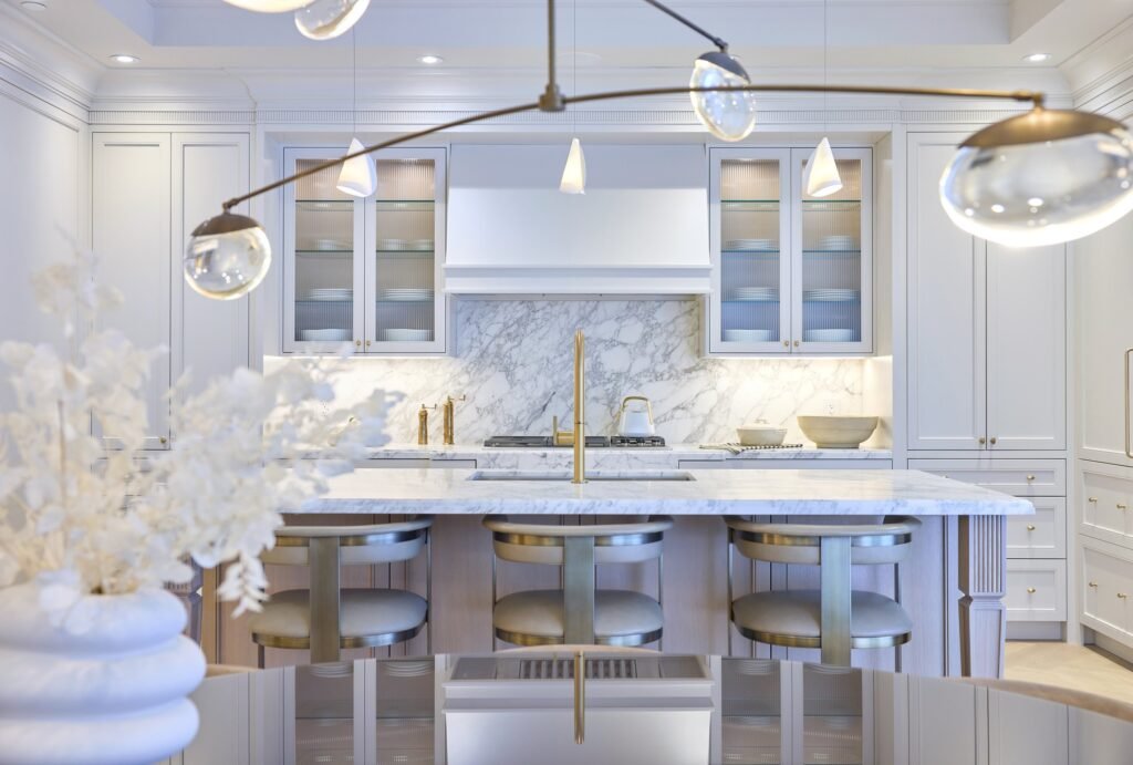 Modern kitchen basin in 2 Post Road Condo Toronto with sleek design and high-end finishes.