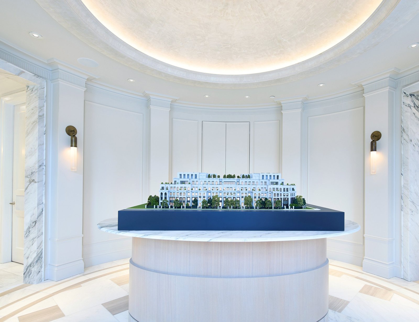 Full architectural design of 2 Post Road Condo in Toronto showcasing modern luxury and elegance.